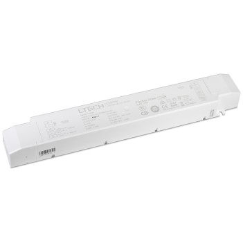 Alimentatore 75W 24V Dual White CCT Dimmerabile Push, 0-10V