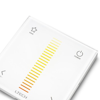 Dimmer DC 12-24V 8A per Strip Led Dual White CCT Controller