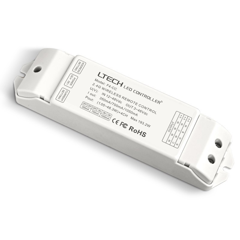Buy LTECH Ricevitore F4-CC in Corrente 4 Canali EN