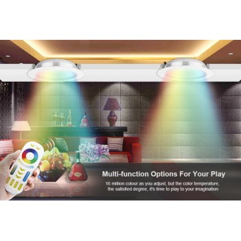 Buy Mi-Light Recessed Ceiling Light 12W RGB+CCT EN