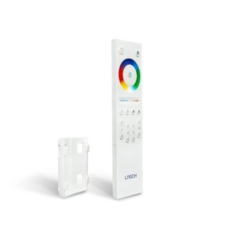 Telecomando RF 4 Zone Multicolore RGB e Dual White CCT - Ltech Q5 en