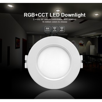 Buy Mi-Light Recessed Ceiling Light 6W RGB+CCT EN