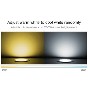 Mi-Light Plafoniera da Incasso 18W RGB+CCT WiFi FUT065