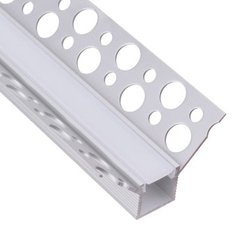 Profilo in Alluminio da Cartongesso 2 Metri - Angolo Interno