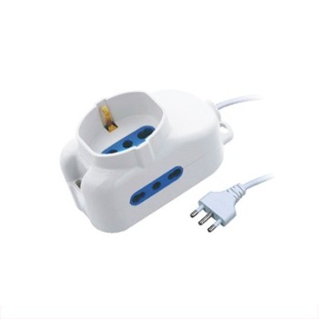 Power Strip 3 Places Bypass + Bypass Schuko Plug 16A - Cable 1.3m en