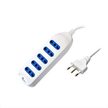 Power Strip 5 Places Bypass 16A Plug - 1.5m Cable en