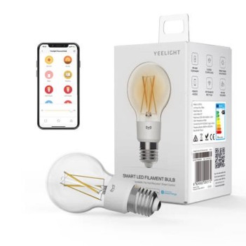 Yeelight Smart Led WiFi - Lampadina Led Filamento 6W 700lm 2700K en