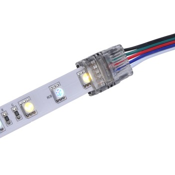RGBW CONNECTOR CLIP HIPPO 12MM 5 PIN STRIP-CABLE