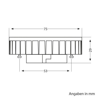 Lampadina Led GX53 11,5W 830lm Luce Calda su KingLed