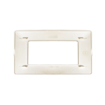 Placca 4 Moduli 4M Bronzo compatibile BTICINO MATIX in
