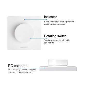 Controller MI Light K1 Switch Panel With wheel RF 2.4GHZ