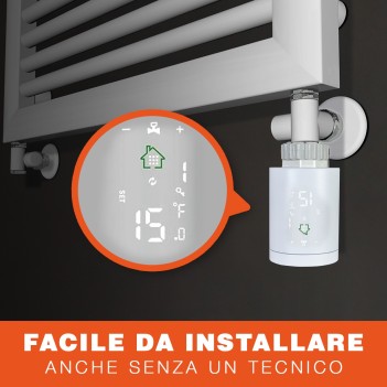 Valvola Termostatica Smart Digitale per termosifoni