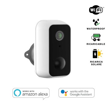 Telecamera di sicurezza Wi-fi Snap 11S impermeabile a batteria