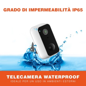 Battery powered Security Camera Wifi Waterproof