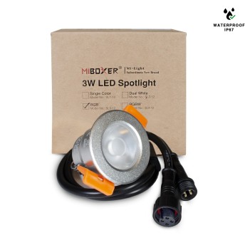 Mi-Boxer 3W Led Spotlight 12V RGB SL3-12 IP66 Waterproof