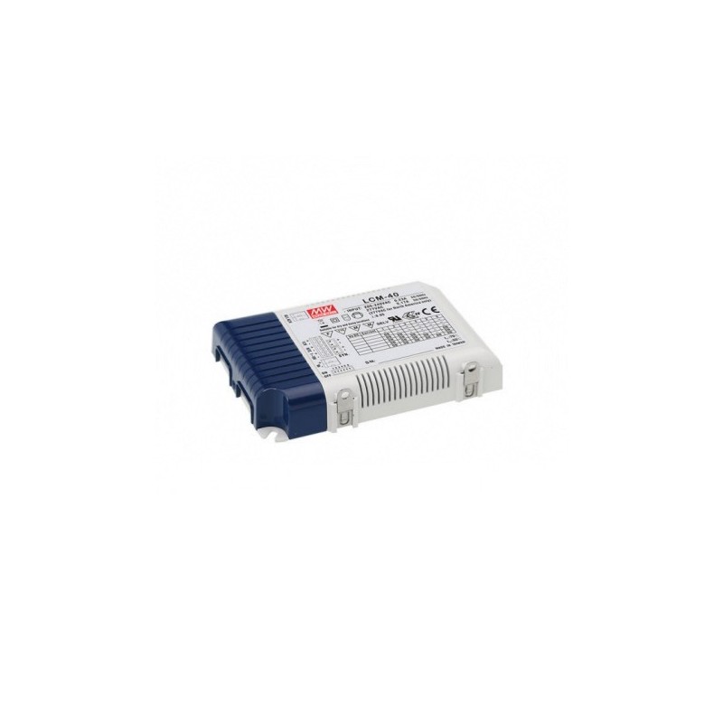 Meanwell Led Power Supply LCM-40 40W Selectable Current Meanwell Led Power Supply LCM-40 40W Selectable Current