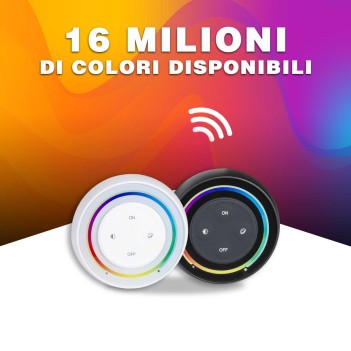 MiBoxer MiLight Telecomando S2 Magnetico Dimmer RGB+CCT -