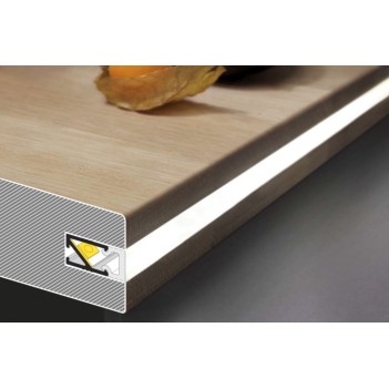 Profilo in Alluminio Mini HI8 per Striscia Led - Anodizzato