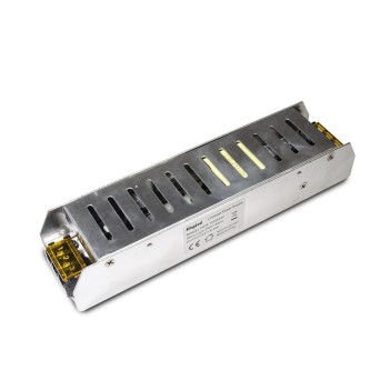 Alimentatore Metallico Slim 150W 24V per Strisce Led -