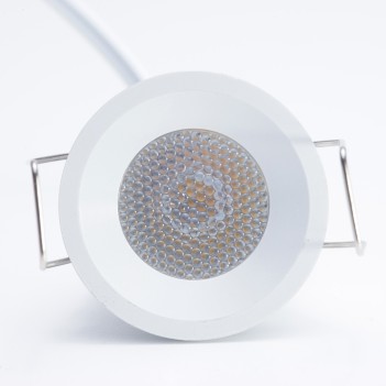 LED Recessed Spotlight 1W 12V Natural White 4000K 130LM IP20 30º Beam Angle