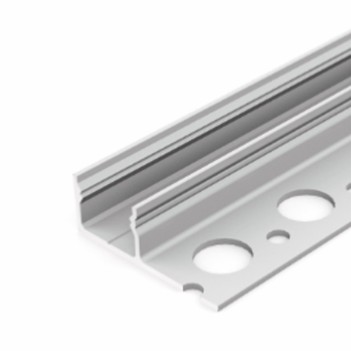 Profilo in Alluminio per Piastrelle UNI-TILE12 180DEG per