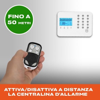 RF remote control for KIWI 10P Smart Wifi burglar alarm en
