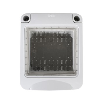 IDROBOX IP55 2-module Gray case - Compatible with Matix MTX series