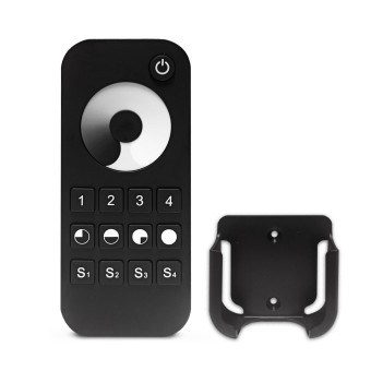 4 Zone Remote Control for Mini Controller Dimmer RF + PUSH DC12-24V 3A for