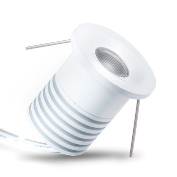 Puntoluce Led 4W 400lm 32D DC 12V da Incasso Foro 22mm - Maja