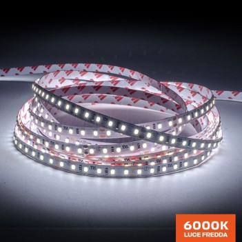 Led strip CRI90 48W 4800lm 24V IP65 PCB 8mm 600 SMD 2835 coil en