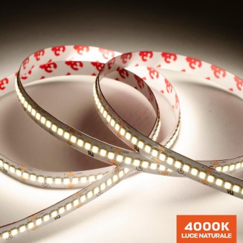 Striscia Led 130W 14500lm 24V IP20 PCB 10mm Bobina da 1200