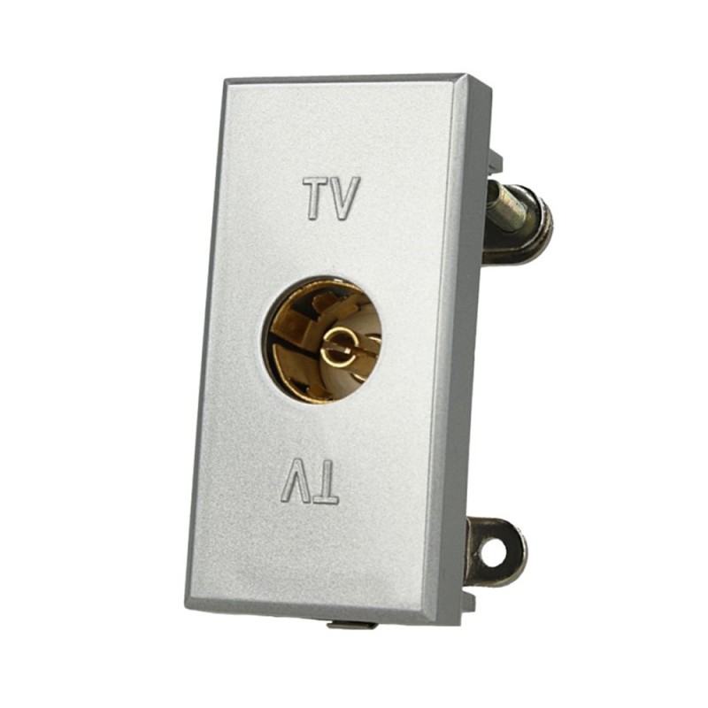 Presa TV Femmina Silver - Compatibile Serie Bticino Axolute