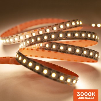 Single Cut Led Strip 120W 12000lm 24V IP20 PCB 10mm 600 SMD