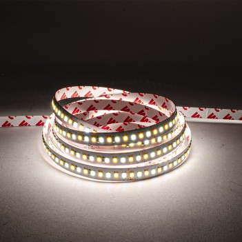 Striscia Led CCT 140W 24V 20.000lm Dual White 2700K - 6000K IP20 PCB 10mm Bobina da 960 smd 2835