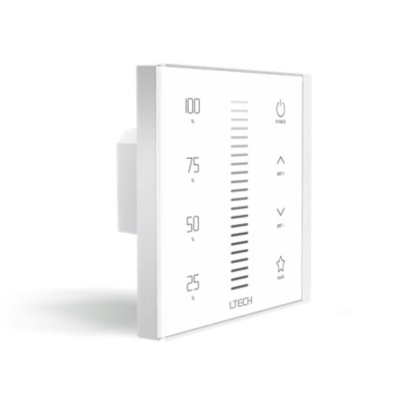 Dimmer TRIAC Controller RF da Muro Touch Screen – LTech