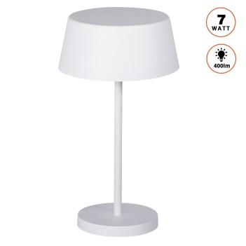 Lampada da tavolo LED D 7W 400lm Dimmerabile con paralume orientabile - DAIBO