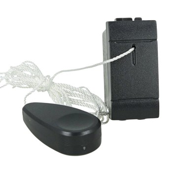 Push Button NO 1P 10A Black Rope 1.8 Meters - Compatible Bticino Living -