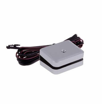 Clip Illuminazione Led 1,1W 4000K per Ripiano in Vetro 3-6mm - 3D KLIPS Silver