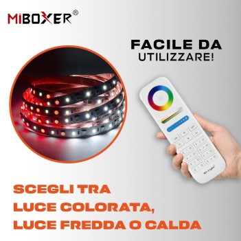 MiBoxer Mi Light FUT039P Ricevitore RF 20A per Strip Led RGB+CCT 12-48V en