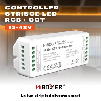MiBoxer Mi Light FUT039P Ricevitore RF 20A per Strip Led