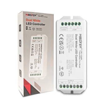 MiBoxer Mi Light FUT035P Ricevitore RF 20A per Strip Led CCT  Dual White 12-48V