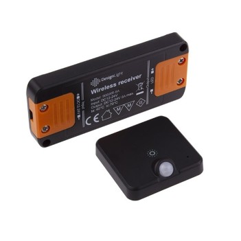 Kit Wireless PIR per armadi - DELI KIT Nero en