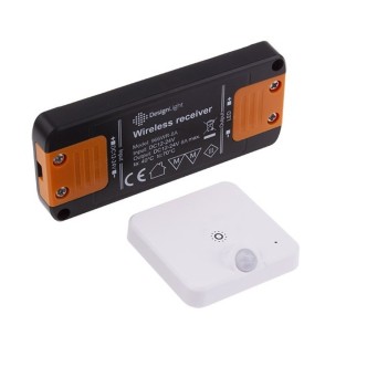 Kit Wireless PIR per armadi - DELI KIT Bianco su KingLed