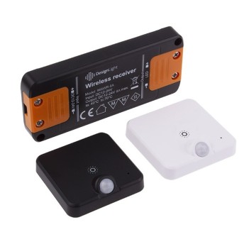 Kit Wireless PIR per armadi - DELI KIT Bianco su KingLed