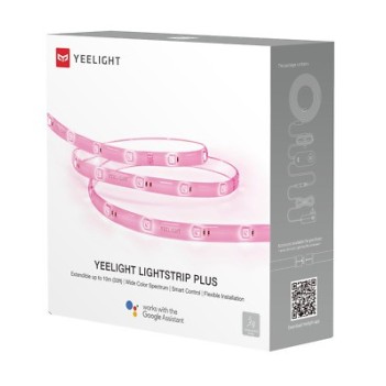 Yeelight - Strip Led WiFi 2 m Multicolore RGB Incluso di Presa Controller e