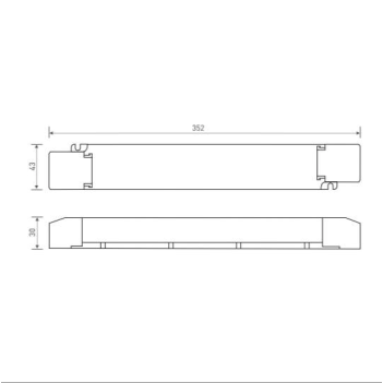 Alimentatore 150W 24V Dimmerabile PUSH, TRIAC - LTech LM-150-24-G1T2