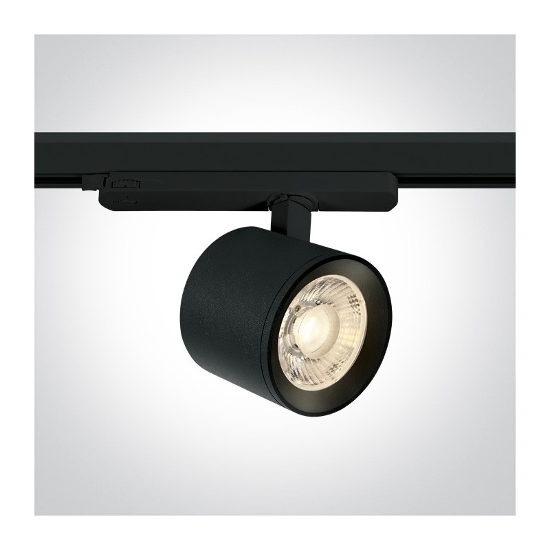 PRO SERIES 20W 1800lm CRI90 38D Three-Phase Led Track Light Colour Black