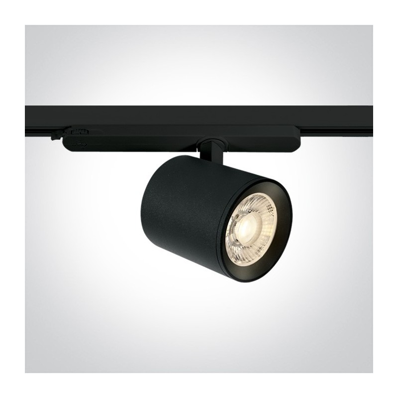 PRO SERIES 30W 2700lm CRI90 38D Three-Phase Led Track Light Colour Black