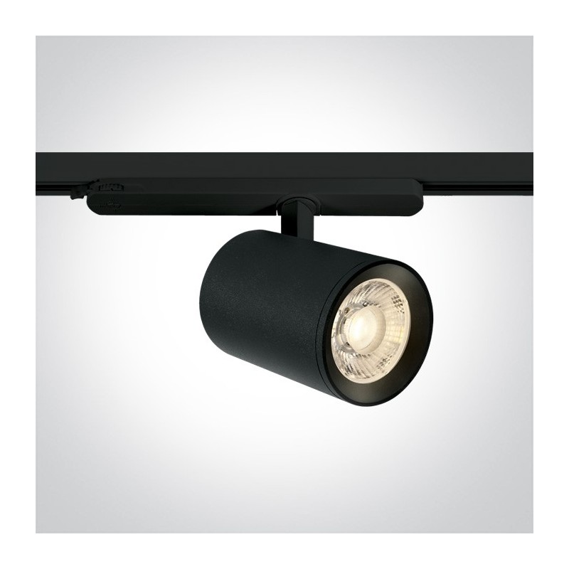 PRO SERIES 40W 3600lm CRI90 38D Three-Phase Led Track Light Colour Black