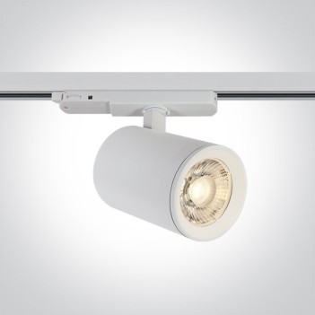Dimmable Led Spotlight for Three-Phase Track COB 40W 3600lm